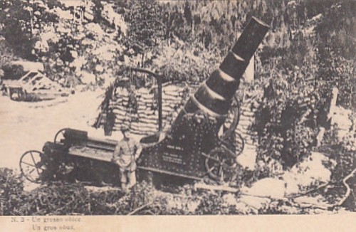 A3669 ww1 grosso obice - a3669), ww1,