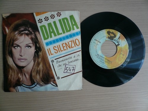 Dalida silenzio un - dalida,, grosso