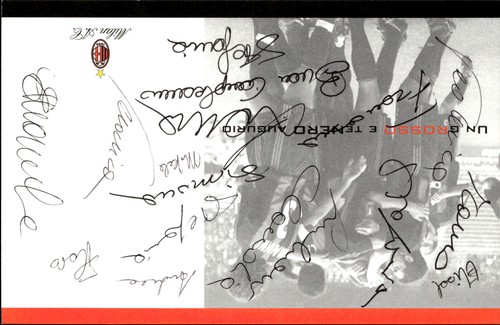 Cartolina postcard calcio - cartolina,